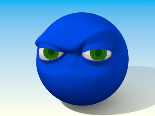 Blue V.1(Rigged) preview image